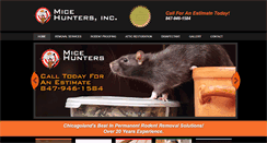 Desktop Screenshot of micehunters.com